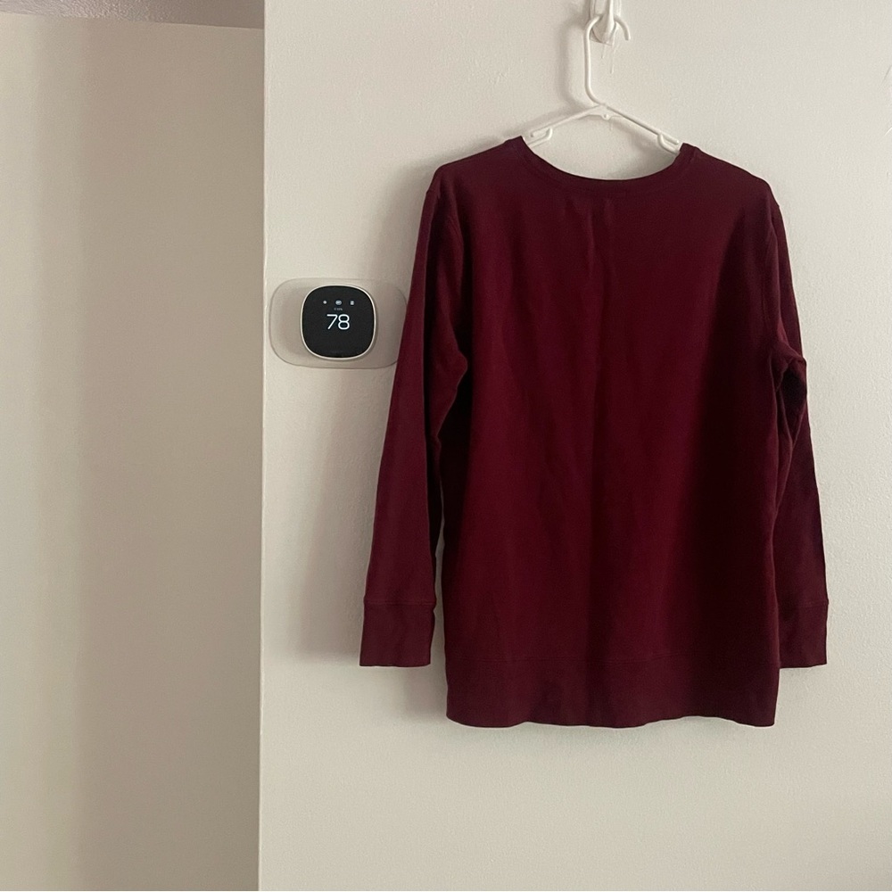 Anatomie Red Crew Neck Sweater size large